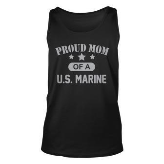 Proud Mom Of A Us Marine Unisex Tank Top - Monsterry AU