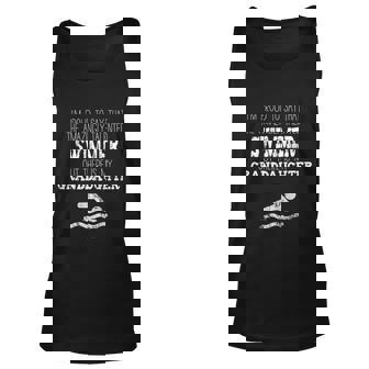 Proud Of Talented Swimmer Granddaughter Unisex Tank Top - Thegiftio