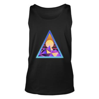 Psychedelics Triangle Tshirt Unisex Tank Top - Monsterry