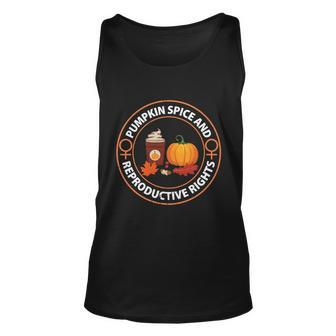 Pumpkin Spice And Reproductive Rights Gift V5 Unisex Tank Top - Monsterry UK