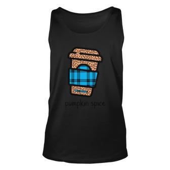 Pumpkin Spice Coffee Halloween Quote V3 Unisex Tank Top - Thegiftio UK