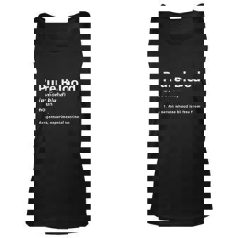 Pure Blood Definition Tshirt Unisex Tank Top - Monsterry