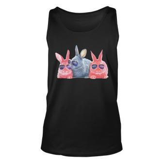 Rabbit Galaxy Cool Unisex Tank Top - Monsterry AU