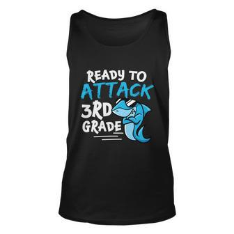 Ready To Attack 3Rd Grade Back To School First Day Of School Unisex Tank Top - Monsterry