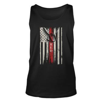 Red Friday Vintage American Flag Tshirt Unisex Tank Top - Monsterry
