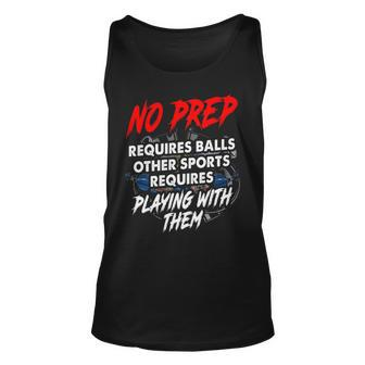 Requires Balls Unisex Tank Top - Seseable
