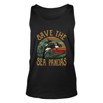 Rescue Killer Whale Orcas Save The Sea Pandas Marine Biology Unisex Tank Top - Thegiftio