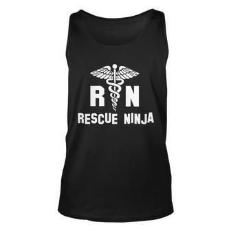Rescue Ninja Rn Nurse Tshirt Unisex Tank Top - Monsterry DE