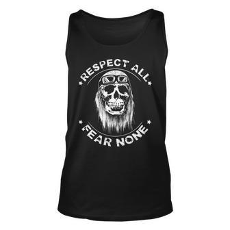 Respect All - Fear None Unisex Tank Top - Seseable
