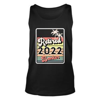 Retired 2022 Banker Retirement Gift For Banker Great Gift Graphic Design Printed Casual Daily Basic Unisex Tank Top - Thegiftio UK