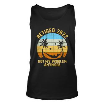 Retired 2022 Not My Problem Anymore V4 Unisex Tank Top - Monsterry DE