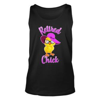 Retired Chick V2 Unisex Tank Top - Monsterry AU