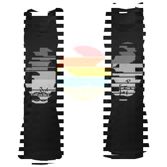 Retro Bicycle Sunset Vintage Unisex Tank Top - Thegiftio