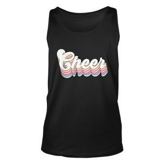 Retro Cheer Pastel For Cheerleaders Teen Girls Aesthetic Gift Unisex Tank Top - Monsterry CA