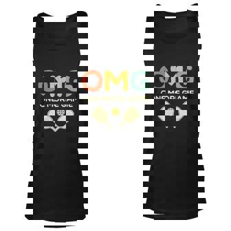 Retro Funny Pickleball Lover Pickle Ball V2 Unisex Tank Top - Thegiftio