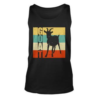 Retro Goat Tshirt Unisex Tank Top - Monsterry UK