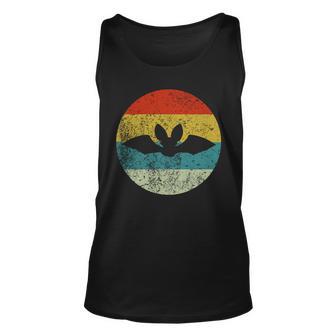 Retro Vintage Bat Unisex Tank Top - Monsterry CA