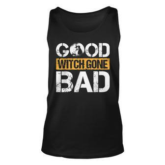 Retro Vintage Halloween Costume Good Witch Gone Bad Unisex Tank Top - Seseable