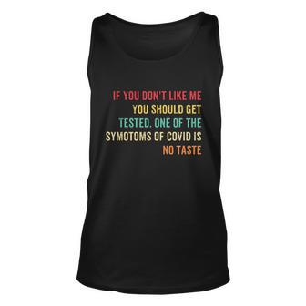 Retro Vintage If You Dont Like Me You Should Get Tested Men Women Tank Top Graphic Print Unisex - Thegiftio UK