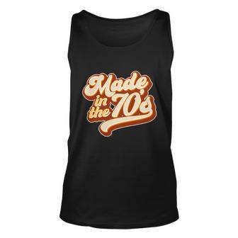Retro Vintage Maded In The 70S S Graphic Design Printed Casual Daily Basic Unisex Tank Top - Thegiftio UK