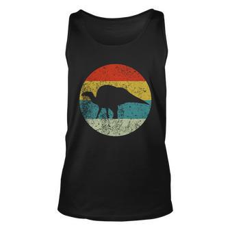 Retro Vintage Ouranosaurus Unisex Tank Top - Monsterry