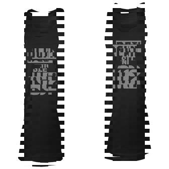 Rockin Since 1962 60Th Birthday Classic Rock Music Men Women Tank Top Graphic Print Unisex - Thegiftio UK