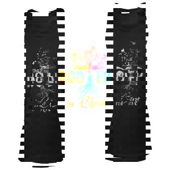 Rooted In Christ Jesus God Believer Christians Rainbow Art Unisex Tank Top - Thegiftio