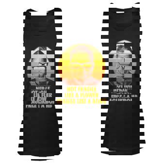 Ruth Bader Ginsburg Fragile Like A Bomb Tribute Unisex Tank Top - Monsterry