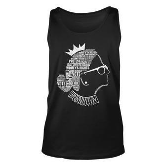 Ruth Bader Ginsburg Notorious Rbg Quotes Unisex Tank Top - Monsterry