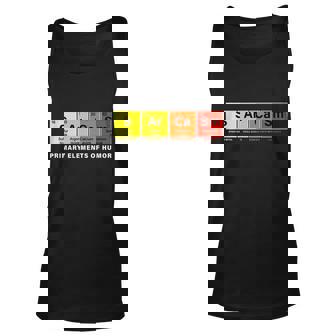 Sarcasm Primary Elements Of Humor Tshirt Unisex Tank Top - Monsterry