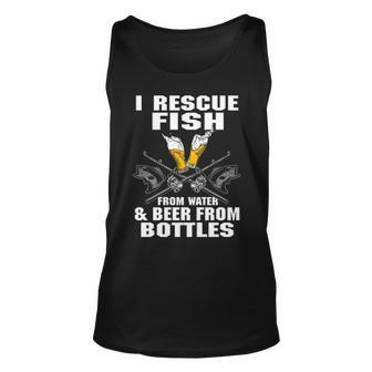 Save Fish From Water Unisex Tank Top - Seseable