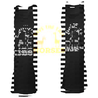 Save The Tall Horses Giraffe Graphic Unisex Tank Top - Thegiftio