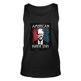 Scary Biden Horror American Zombie Story Halloween Vintage Graphic Design Printed Casual Daily Basic Unisex Tank Top - Thegiftio
