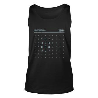 Scary Numbers Lumon Macrodata Refinement Severance Tv Tshirt Unisex Tank Top - Monsterry