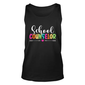 School Guidance Counselor Appreciation Back To School Gift Unisex Tank Top - Monsterry AU
