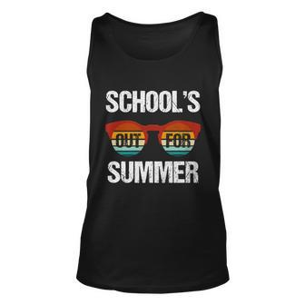 Schools Out For Summer Funny Gift Unisex Tank Top - Monsterry
