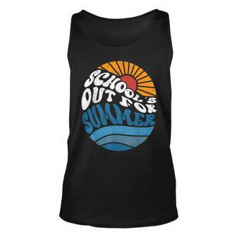 Schools Out For Summer Last Day Of School Kids Teachers Unisex Tank Top - Seseable