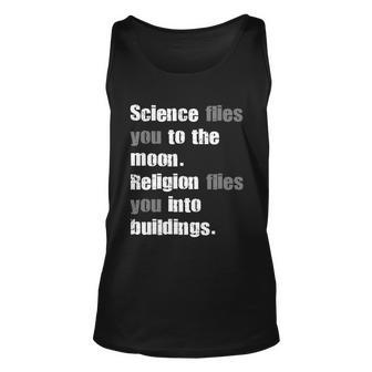 Science Flies You To The Moon Tshirt Unisex Tank Top - Monsterry AU