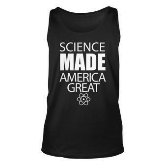 Science Made America Great Unisex Tank Top - Monsterry AU