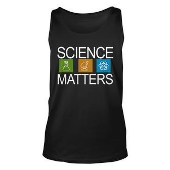 Science Matters Logo Unisex Tank Top - Monsterry AU