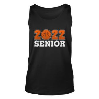 Senior Class 2022 Graduation 2022 Basketball Lover Basketball School Unisex Tank Top - Monsterry
