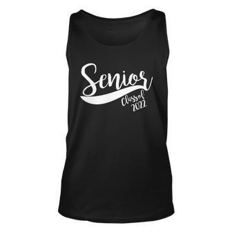 Senior Class Of 2022 Graduation Logo Unisex Tank Top - Monsterry AU