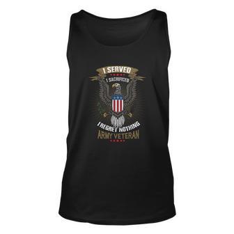 Served For Country Unisex Tank Top - Monsterry DE