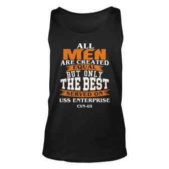 Served On Uss Enterprise Cvn Unisex Tank Top - Monsterry AU