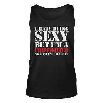 Sexy Firefighter Tshirt Unisex Tank Top - Monsterry CA