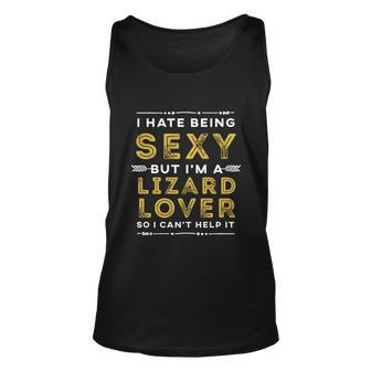 Sexy Lizard Lover Gift For Lizard Lovers Gift Unisex Tank Top - Monsterry
