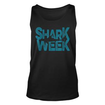 Shark 2022 Week - Passion For Sharks Ocean Unisex Tank Top - Thegiftio UK