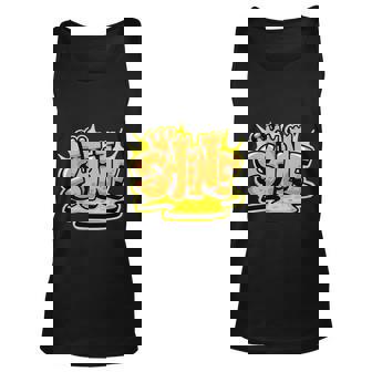 Shine Graffiti Unisex Tank Top - Thegiftio