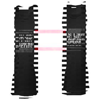 Shit Show Supervisor Sarcastic Distressed Unisex Tank Top - Thegiftio