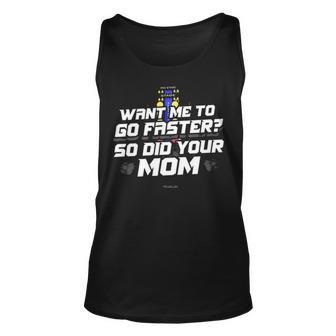So Did Your Mom Unisex Tank Top - Seseable